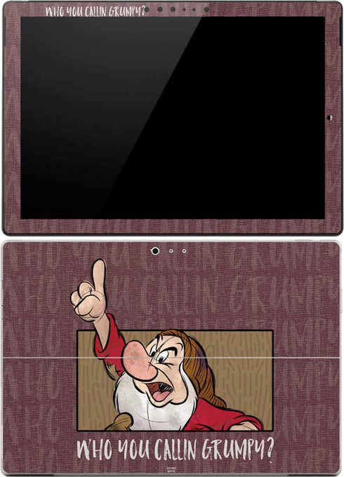 Disney Snow White Grumpy Surface Pro (2017) Skin