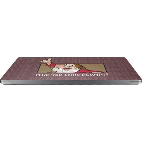 Disney Snow White Grumpy Universal Laptop 13in (10.6 x 7.6in) Skin