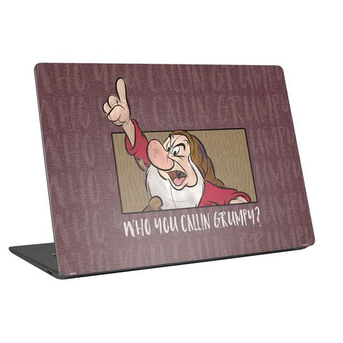 Disney Snow White Grumpy Universal Laptop 17in (13.8 x 10in) Skin