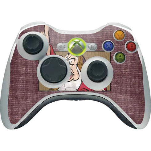 Disney Snow White Grumpy Xbox 360 Wireless Controller Skin