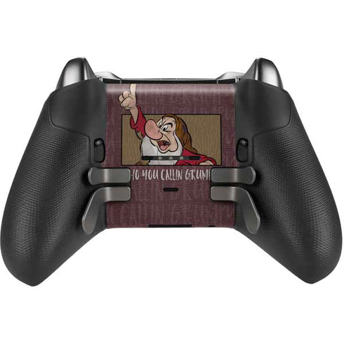 Disney Snow White Grumpy Xbox Elite Wireless Controller Series 2 Skin
