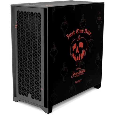 Disney Snow White Just One Bite Corsair 4000D Tempered Glass Mid-Tower ATX Case Skin