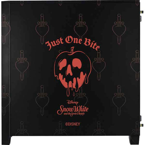 Disney Snow White Just One Bite Corsair 4000D Tempered Glass Mid-Tower ATX Case Skin