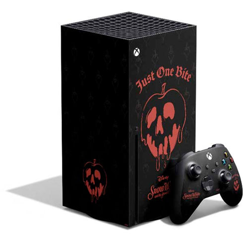 Disney Snow White Just One Bite Xbox Series X Bundle Skin