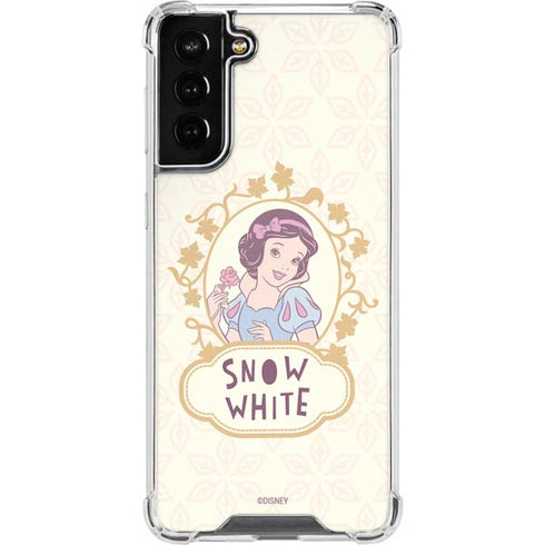 Disney Snow White Classic Art Galaxy S21 FE Clear Case