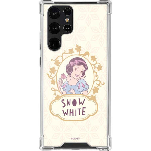 Disney Snow White Classic Art Galaxy S22 Ultra Clear Case
