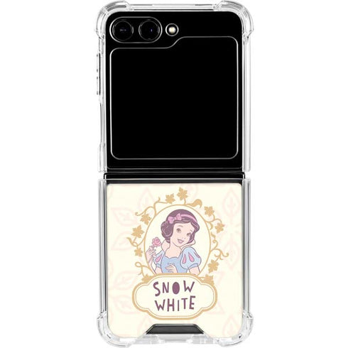 Disney Snow White Classic Art Galaxy Z Flip5 5G Clear Case