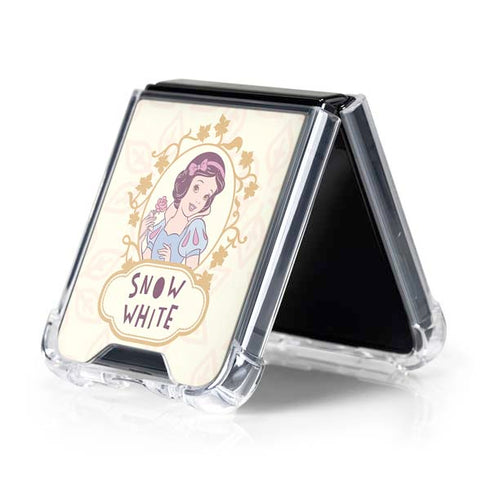 Disney Snow White Classic Art Galaxy Z Flip5 5G Clear Case