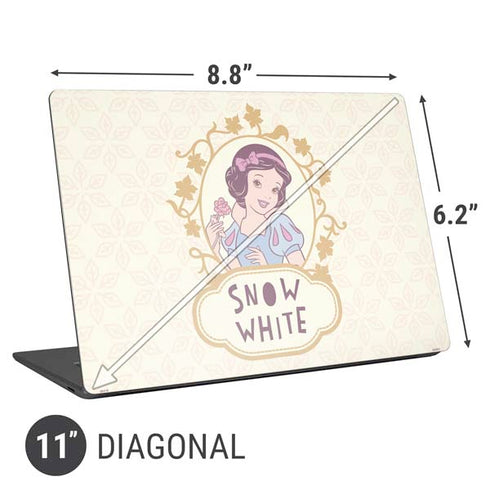 Disney Snow White Classic Art Universal Laptop 11in (8.8 x 6.2in) Skin