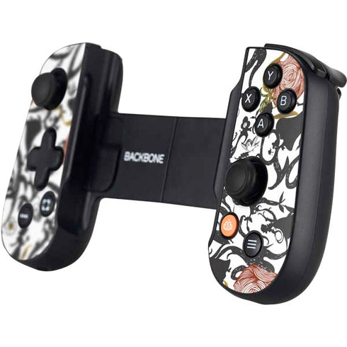 Disney Snow White Roses and Character Silhouette Backbone One for iPhone Game Controller Skin