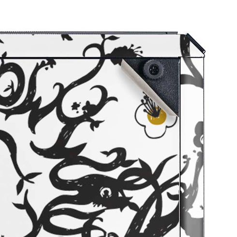 Disney Snow White Roses and Character Silhouette Cooler Master MasterBox Q300L Mini Tower Skin