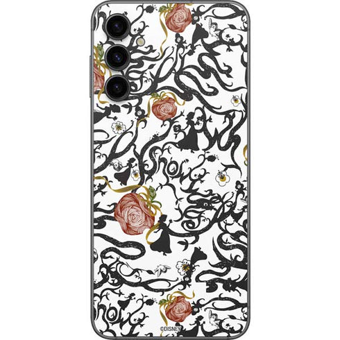 Disney Snow White Roses and Character Silhouette Galaxy A14 5G Skin