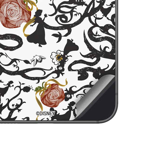 Disney Snow White Roses and Character Silhouette Galaxy A14 5G Skin