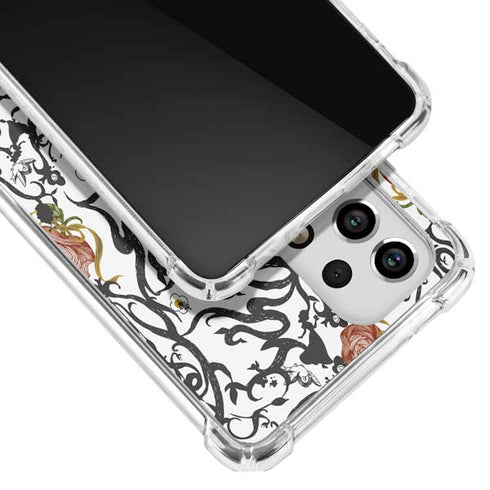 Disney Snow White Roses and Character Silhouette Galaxy A53 5G Clear Case