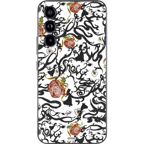 Disney Snow White Roses and Character Silhouette Galaxy A54 5G Skin