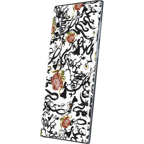 Disney Snow White Roses and Character Silhouette Galaxy Note 10 Skin