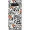 Disney Snow White Roses and Character Silhouette Galaxy Note 8 Skin