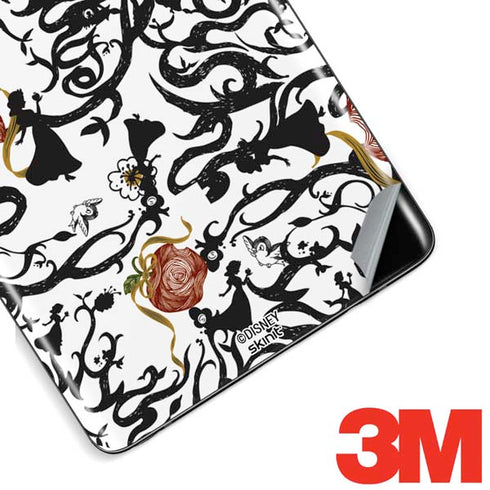 Disney Snow White Roses and Character Silhouette Galaxy Note 8 Skin