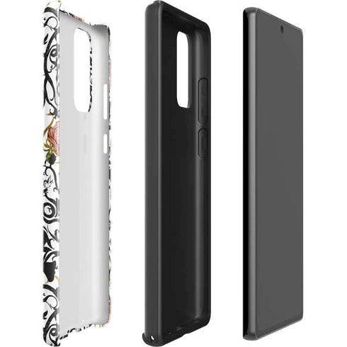 Disney Snow White Roses and Character Silhouette Galaxy Note20 5G Pro Case