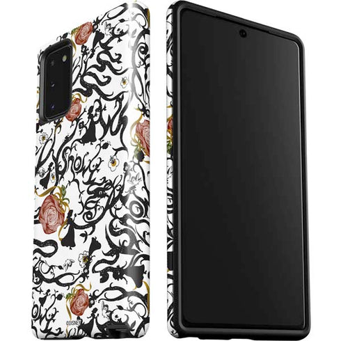 Disney Snow White Roses and Character Silhouette Galaxy Note20 5G Pro Case