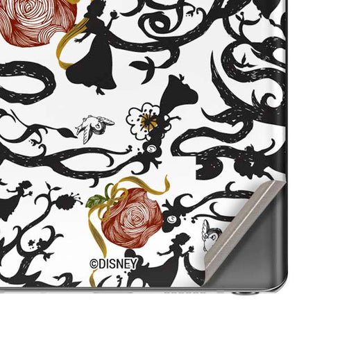 Disney Snow White Roses and Character Silhouette Galaxy Note20 5G Skin