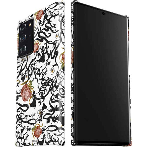 Disney Snow White Roses and Character Silhouette Galaxy Note20 Ultra 5G Lite Case
