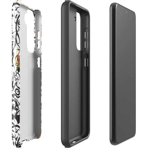 Disney Snow White Roses and Character Silhouette Galaxy S21 5G Pro Case