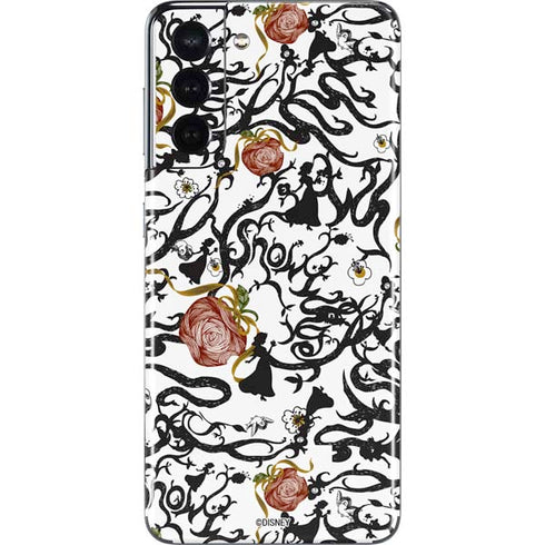 Disney Snow White Roses and Character Silhouette Galaxy S21 5G Skin