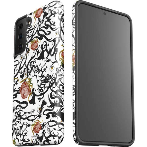 Disney Snow White Roses and Character Silhouette Galaxy S21 Plus 5G Pro Case