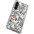 Disney Snow White Roses and Character Silhouette Galaxy S23 FE Clear Case
