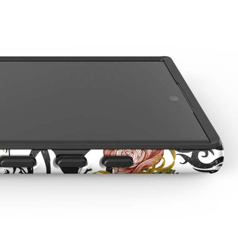 Disney Snow White Roses and Character Silhouette Galaxy S24 Ultra Impact Case