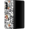 Disney Snow White Roses and Character Silhouette Galaxy Z Fold3 5G Skin
