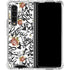 Disney Snow White Roses and Character Silhouette Galaxy Z Fold4 5G Clear Case