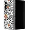 Disney Snow White Roses and Character Silhouette Galaxy Z Fold4 5G Skin