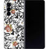 Disney Snow White Roses and Character Silhouette Galaxy Z Fold4 5G Skin