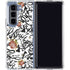 Disney Snow White Roses and Character Silhouette Galaxy Z Fold5 5G Clear Case