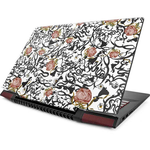 Disney Snow White Roses and Character Silhouette Lenovo IdeaPad Skin