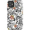 Disney Snow White Roses and Character Silhouette iPhone 11 Impact Case
