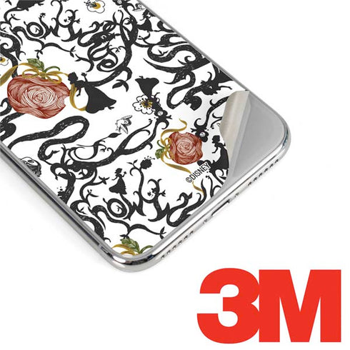 Disney Snow White Roses and Character Silhouette iPhone 11 Pro Skin