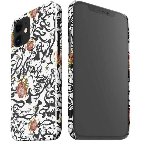 Disney Snow White Roses and Character Silhouette iPhone 12 Mini Lite Case