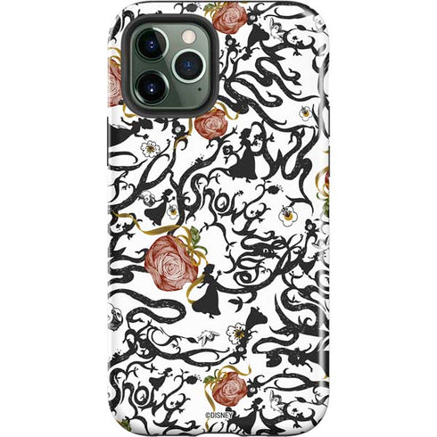 Disney Snow White Roses and Character Silhouette iPhone 12 Pro Impact Case