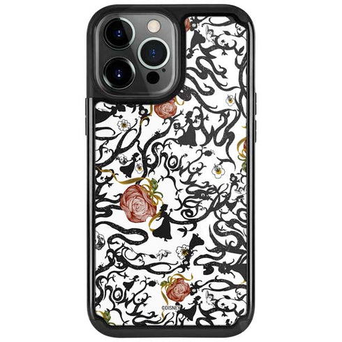 Disney Snow White Roses and Character Silhouette iPhone 13 Pro Cargo Case
