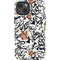 Disney Snow White Roses and Character Silhouette iPhone 14 Impact Case