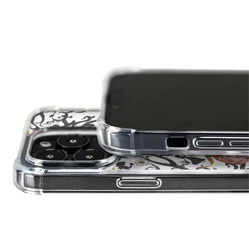 Disney Snow White Roses and Character Silhouette iPhone 14 Pro MagSafe Case