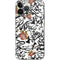 Disney Snow White Roses and Character Silhouette iPhone 14 Pro Max Skin