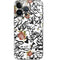 Disney Snow White Roses and Character Silhouette iPhone 15 Pro Skin