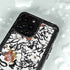 Disney Snow White Roses and Character Silhouette iPhone 14 Pro Waterproof Case