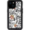 Disney Snow White Roses and Character Silhouette iPhone 15 Waterproof Case