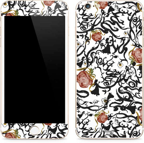 Disney Snow White Roses and Character Silhouette iPhone 6/6s Plus Skin