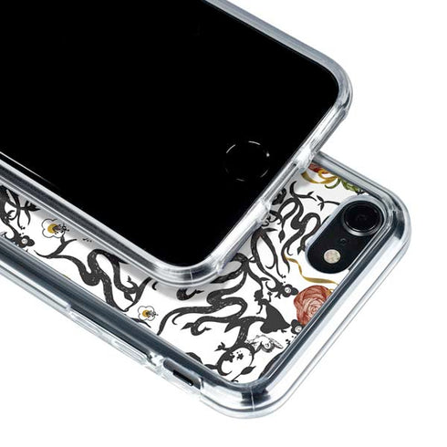 Disney Snow White Roses and Character Silhouette iPhone SE (2nd & 3rd Gen) Clear Case